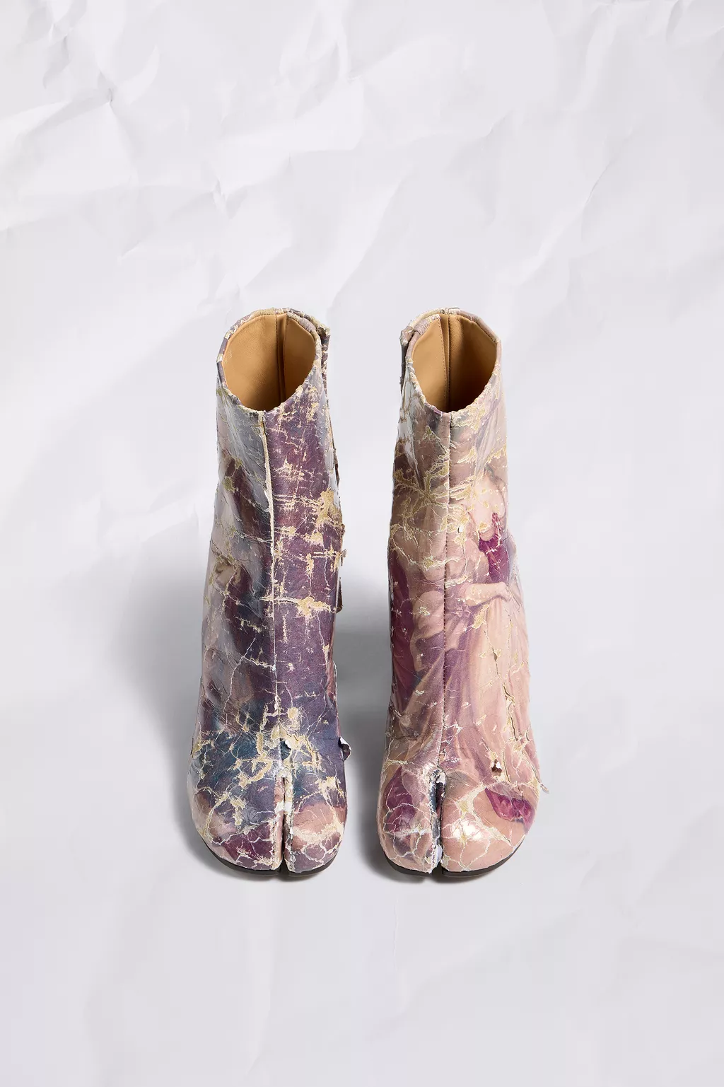 Pink Tabi Ankle Boots Tapestry | Maison Margiela Official