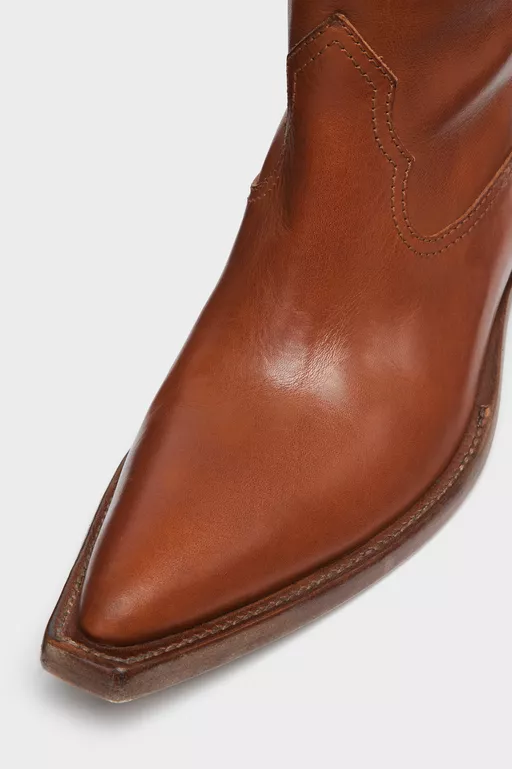 Heel-less Western Boots - Boots