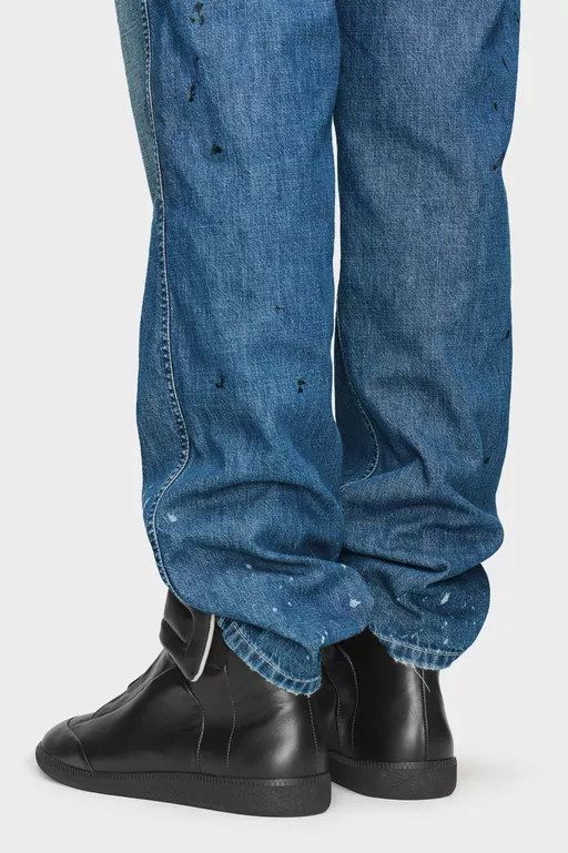 Straight-leg Jeans - Denim