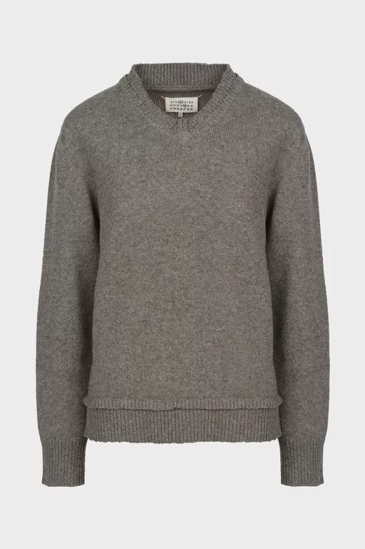 Elbow Patch Sweater - Knitwear