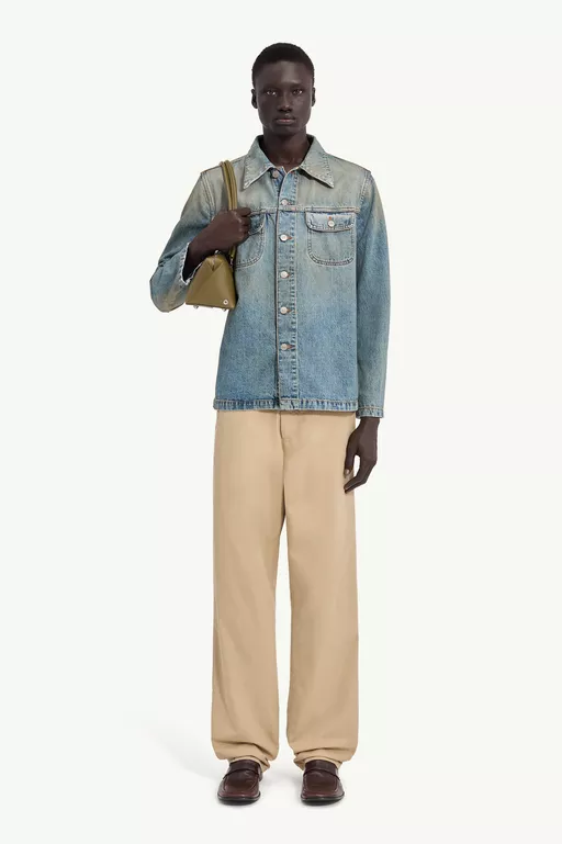Denim Trucker Jacket - Jackets