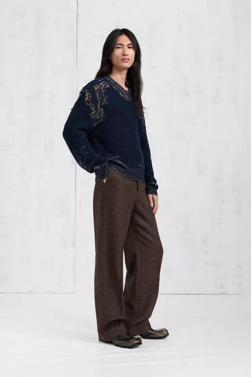 Acid Knit Sweater - V-neck