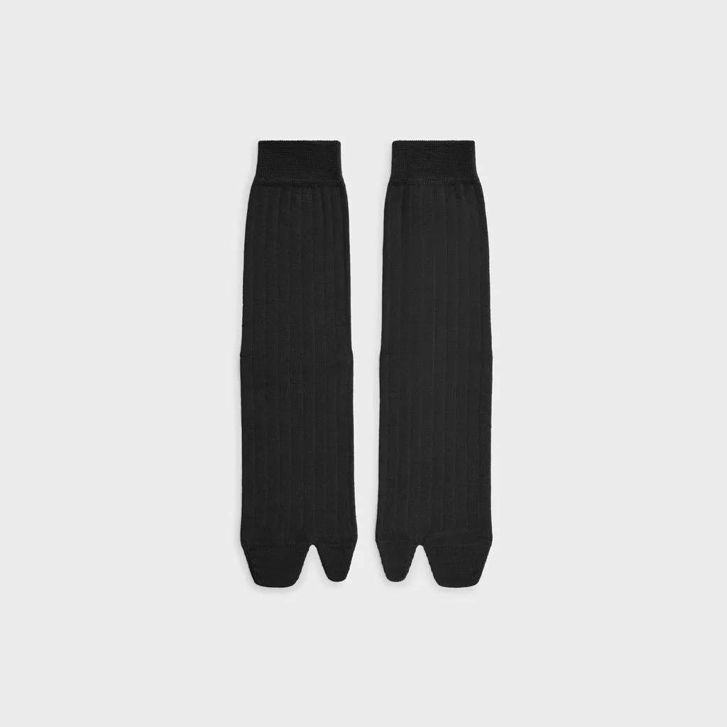 Maison Margiela 足袋ソックス　黒 S51TL0051_S17868_900_shoppingf