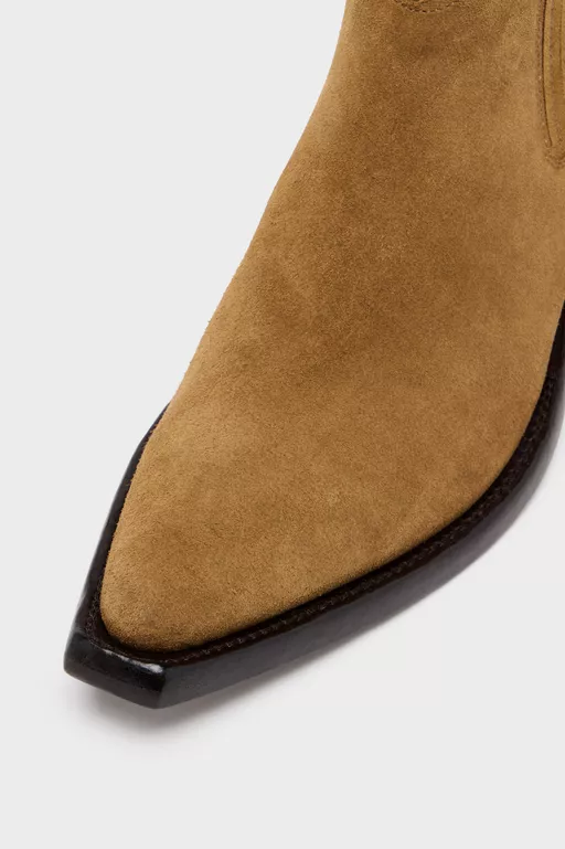 Heel-less Western Chelsea Boots - Ankle Boots