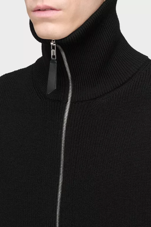 Zip Knit Gilet - Cardigan