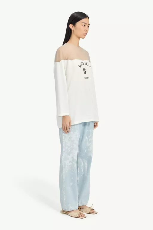 Mannequin Print Jersey Top - T-shirts