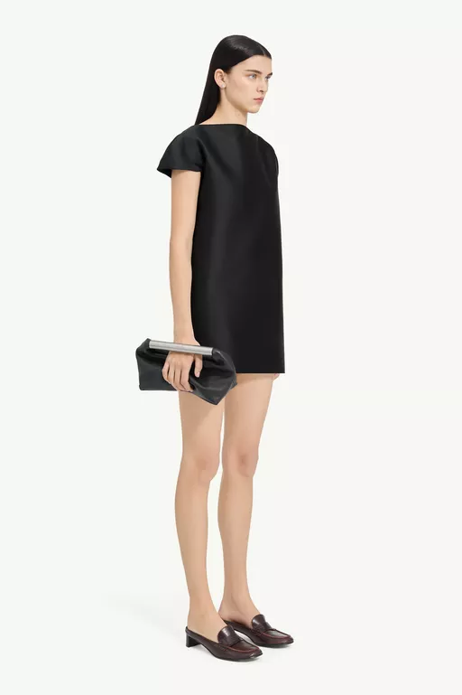 Cap-Sleeve Dress - Mini Dress