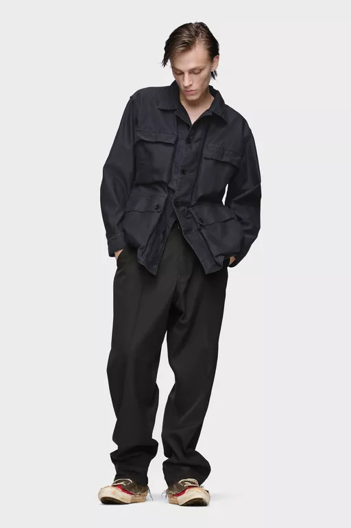 Cotton caban jacket - Jackets