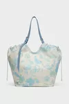 하늘색 - Drawstring Bag Shopping 미디엄