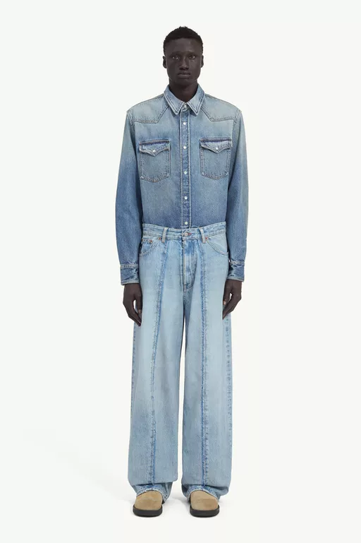 Jeans a gamba larga - Jeans