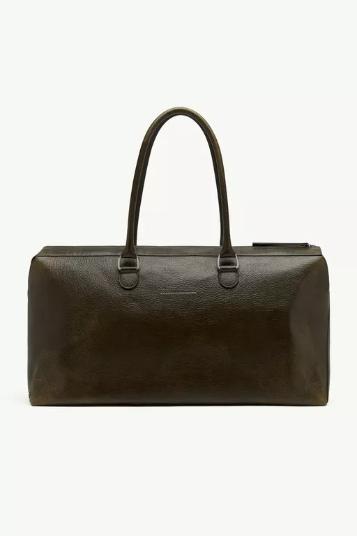 Bauletto weekend bag crackled leather - Travelling Bag