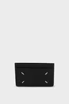 Black - Four stitches cardholder