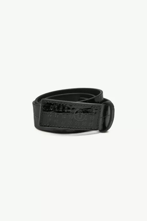 Croc-print belt - Belts