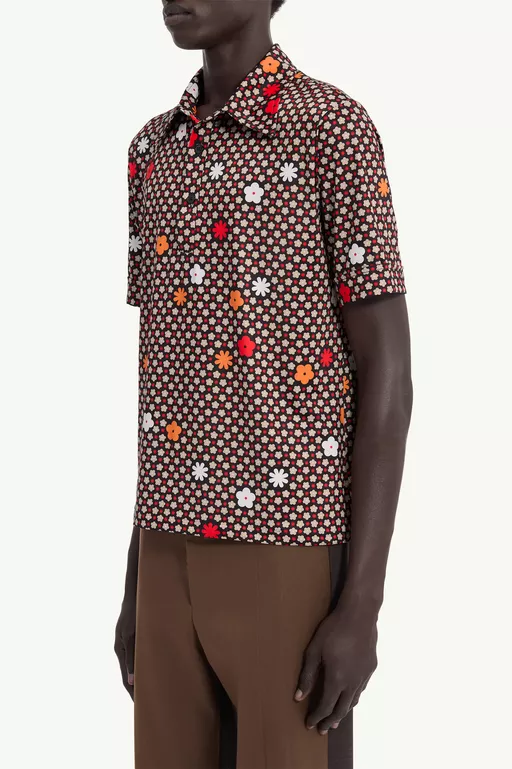 Printed Polo Shirt - Polos