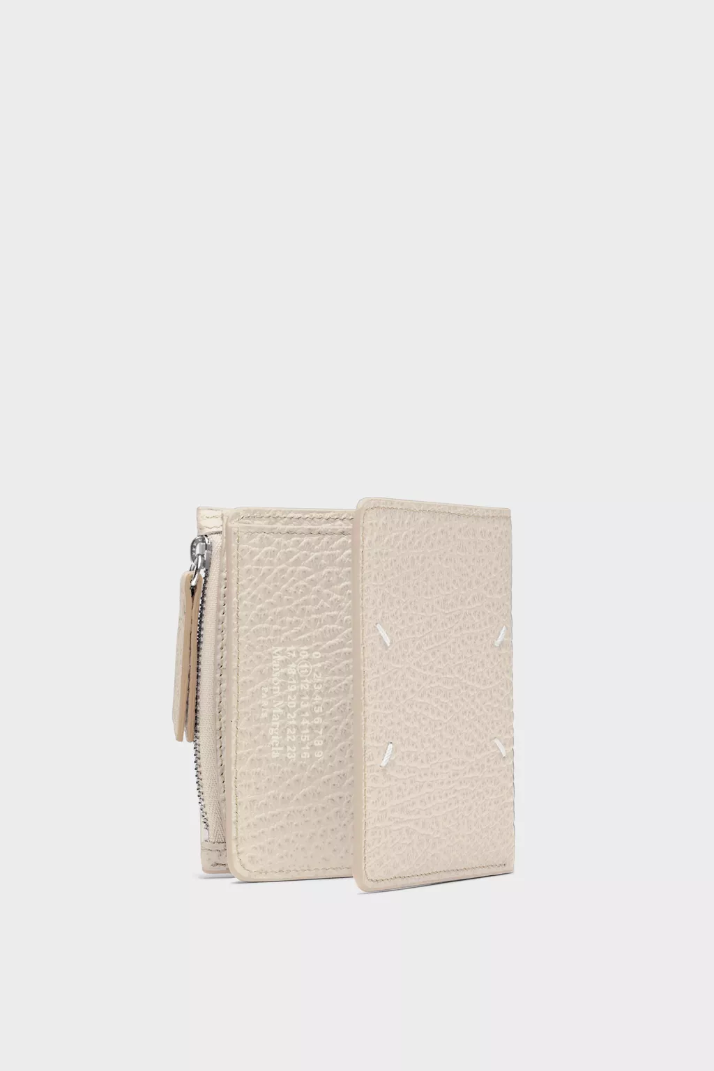 4ステッチ フリップフラップ ウォレット グレー | Maison Margiela公式