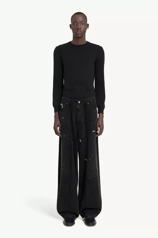 Jeans mit weitem Beinschnitt - Jeans