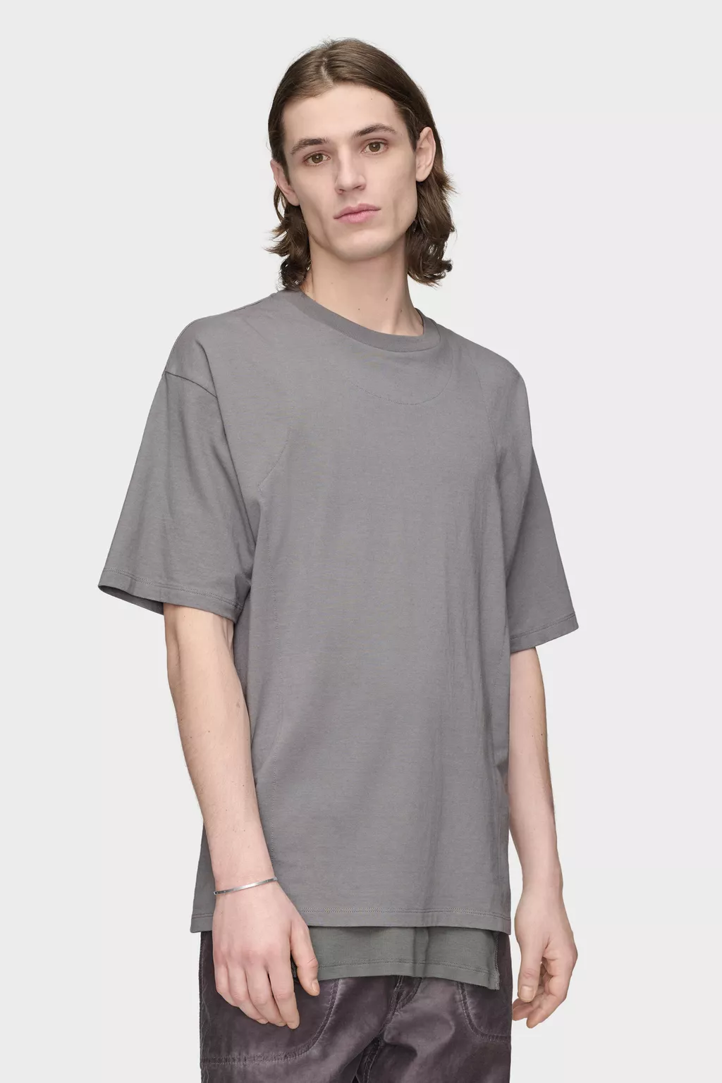 ダブル レイヤード Tシャツ グレー | Maison Margiela公式