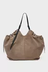 Vison and black - Drawstring Bag