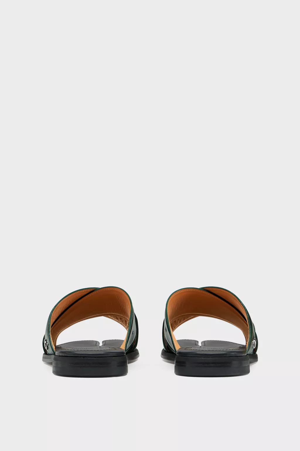 Green Tabi Numbers Crossed Sandal | Maison Margiela Official
