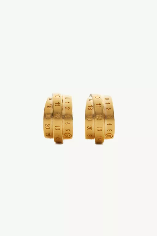 Ohrringe mit Numeric Signature