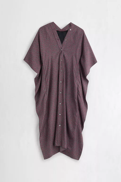 Paisley Print Shirt Dress