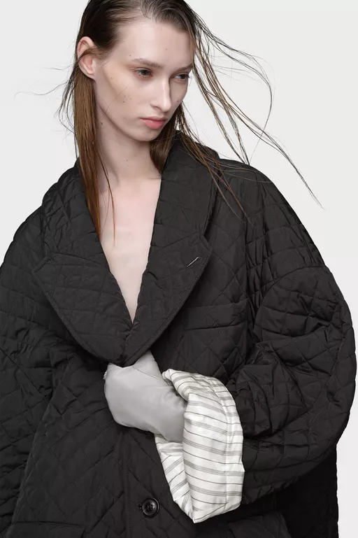 Quilted coat - Coats