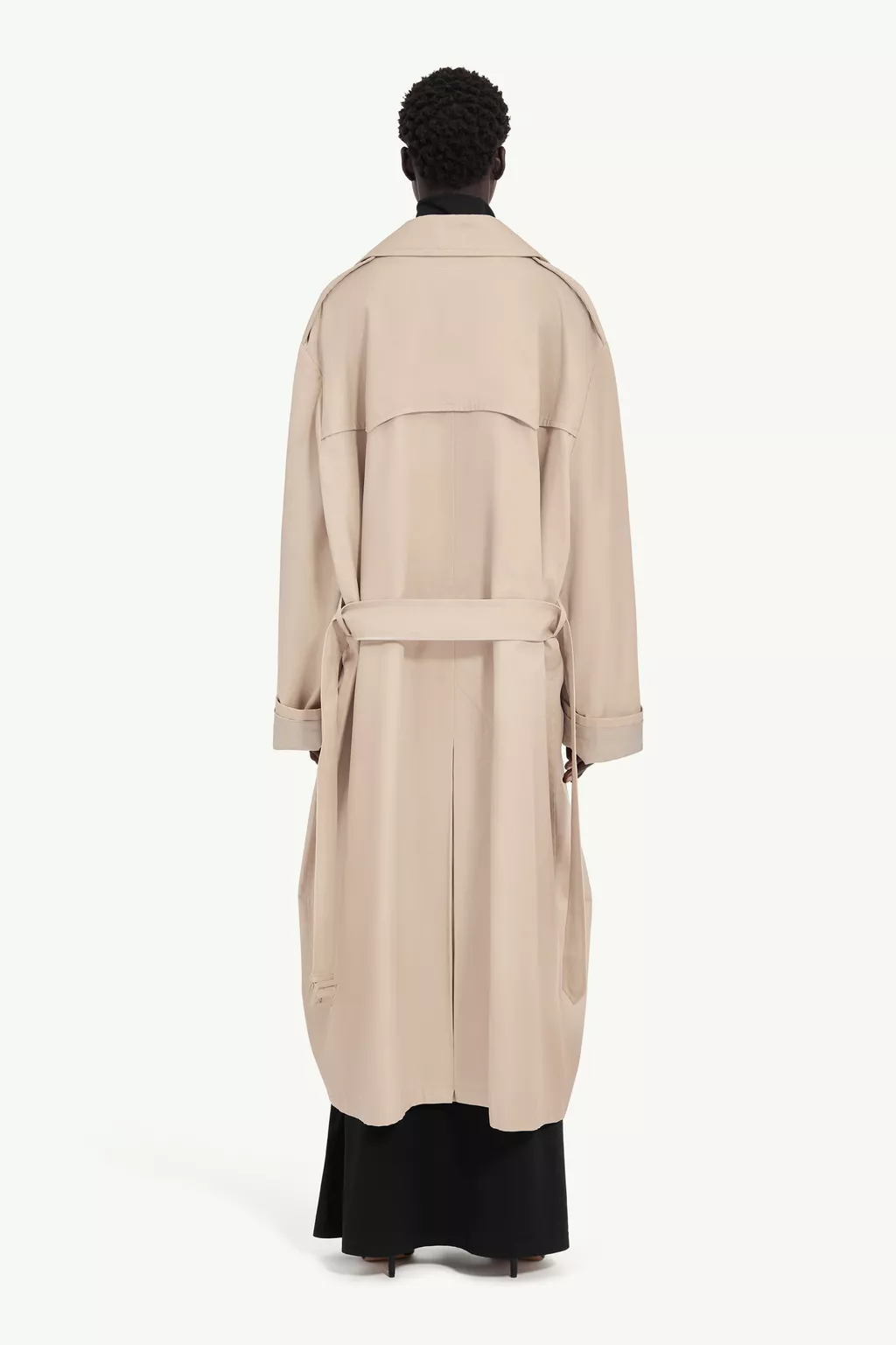 Women's Double Breasted Trench Coat | MM6