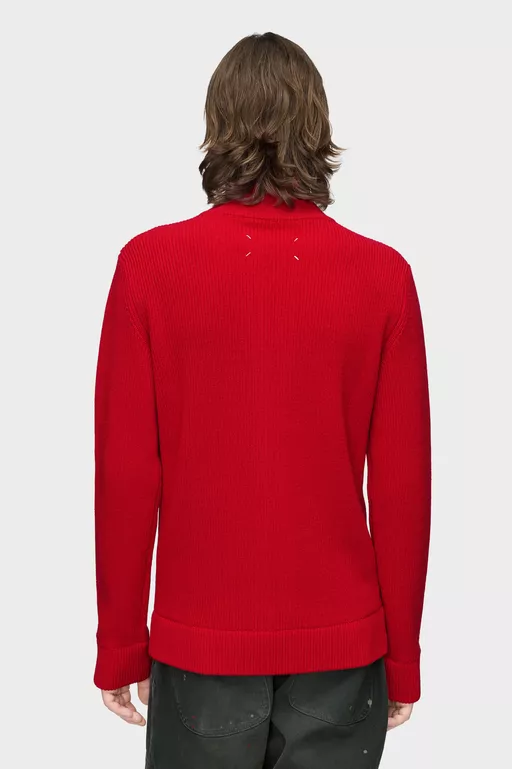 Knit zip-up cardigan - Knitwear