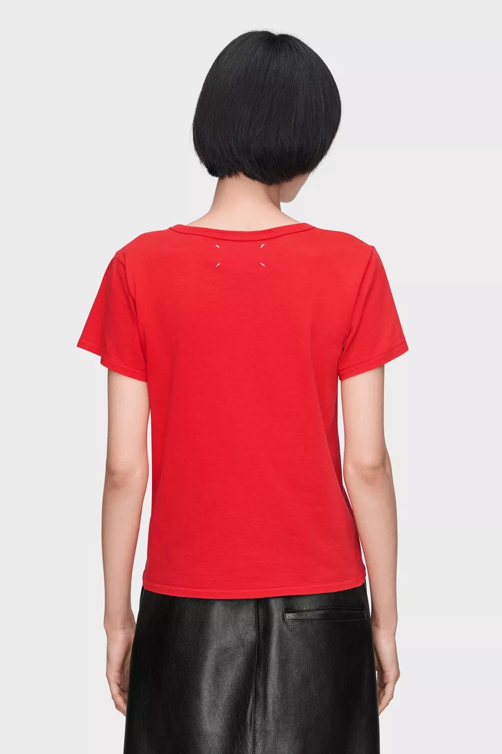コットン ジャージーTシャツ レッド | Maison Margiela公式