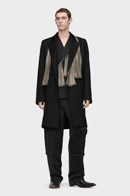 Wool Scarf Jacket - Jackets