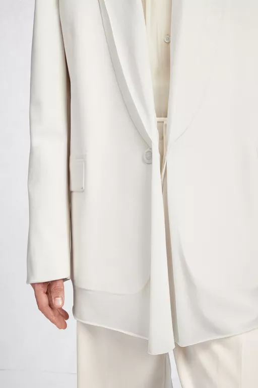 Shawl Collar Blazer - Jackets