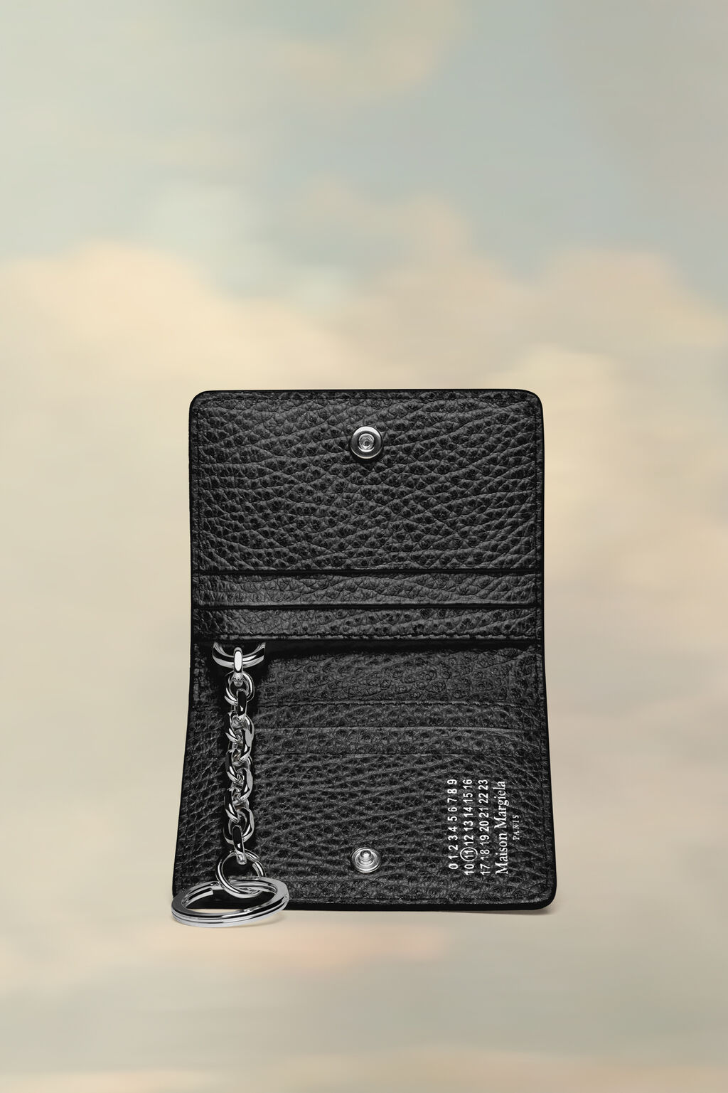 메종마르지엘라 4스티치 키체인 카드 홀더 S56UI0128P4455T8013