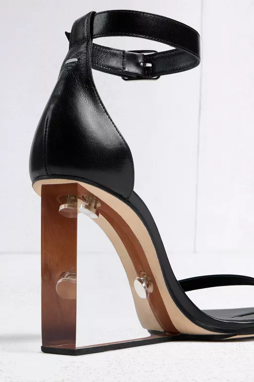 Plexi Wedge Sandals - Sandals