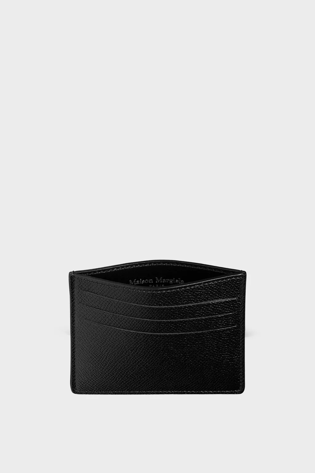 Black Four stitches cardholder | Maison Margiela Official