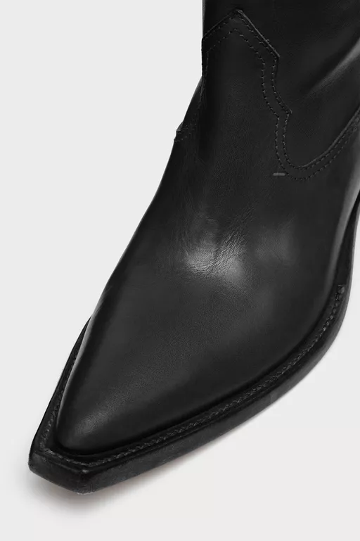 Heel-less Western Boots - Boots