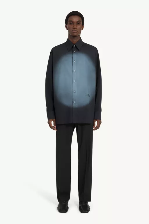 Spray print shirt
