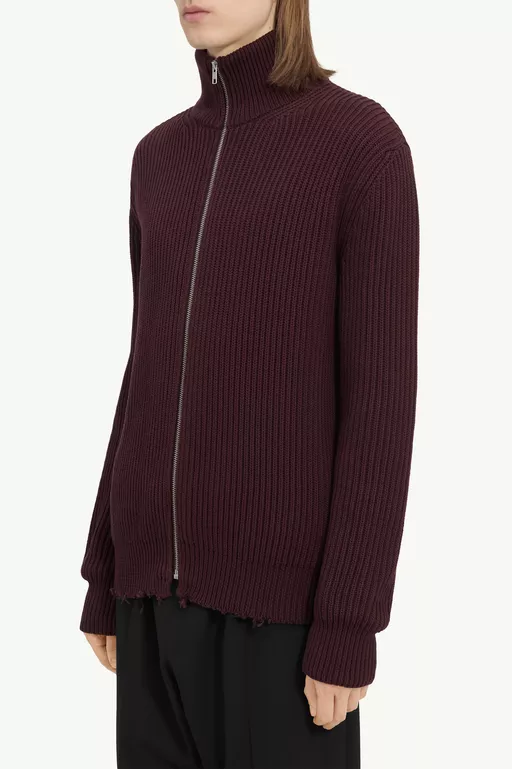 Ribbed Cotton Jacket - Jackets