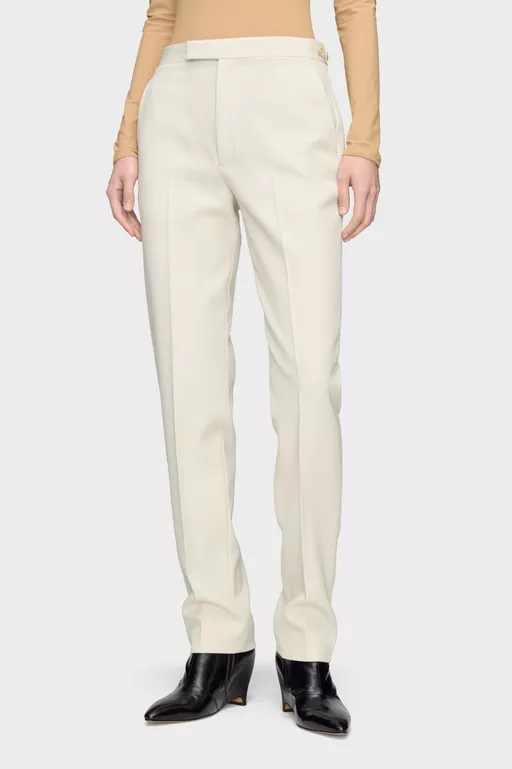Wool Tailored Trousers - Pants