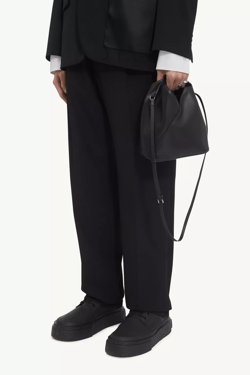 Black Japanese Bag Classic Crossbody | MM6 Official