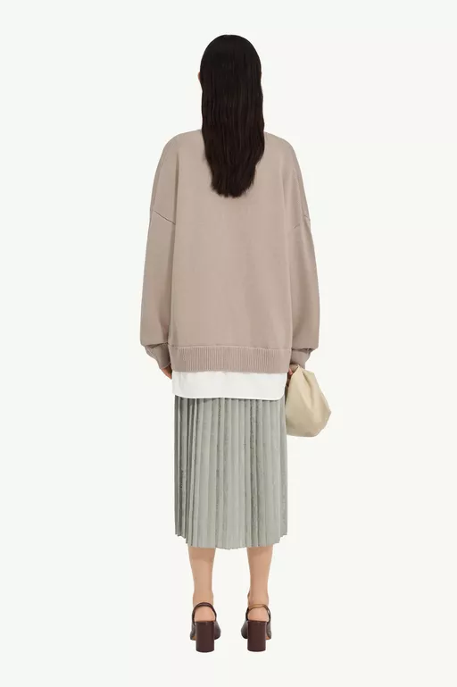 Two-in-one knit cardigan - Cardigan