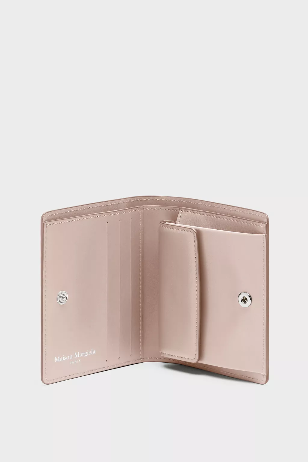4ステッチ 二つ折り ウォレット ピンク | Maison Margiela公式