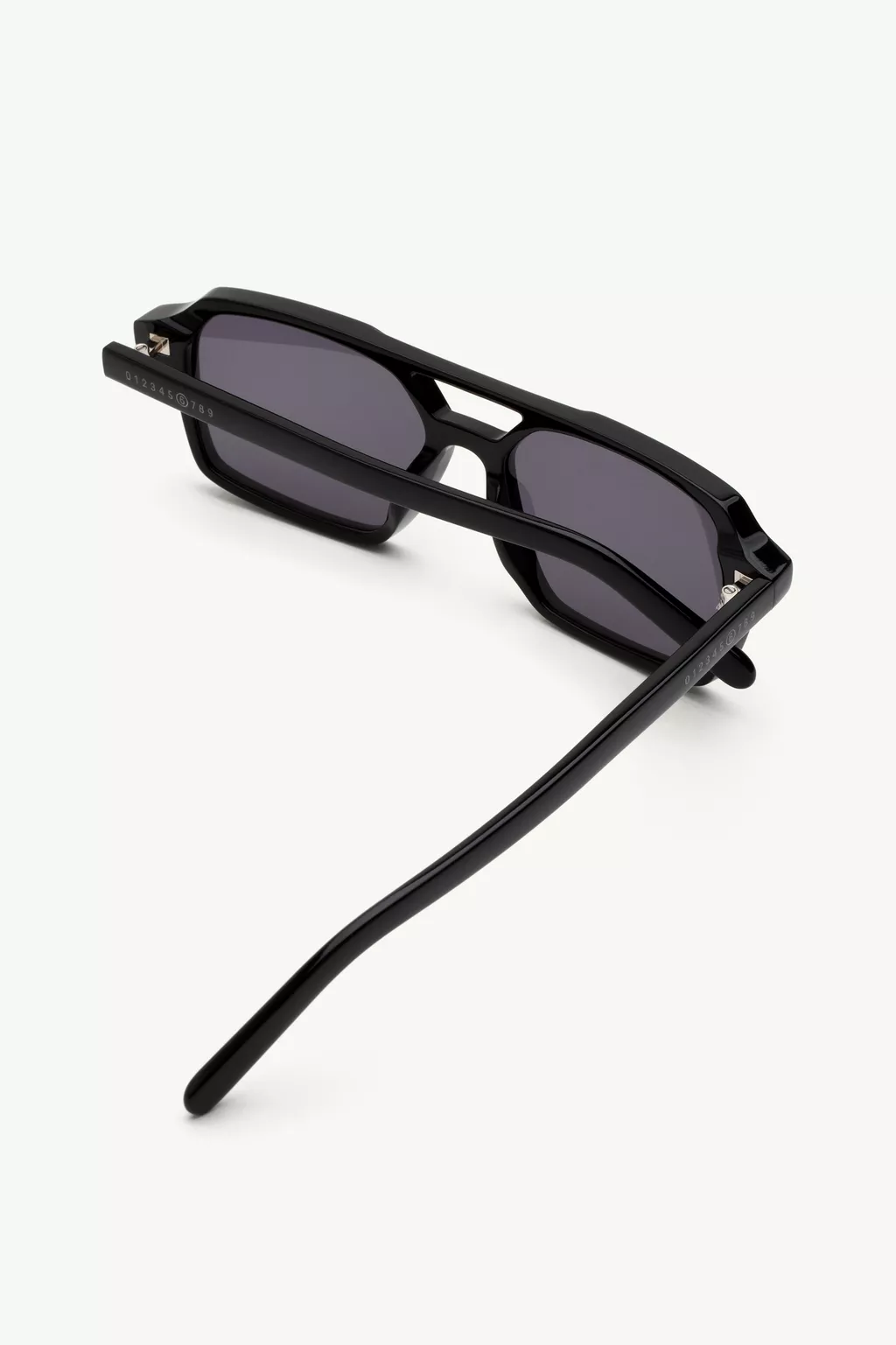 Black Open bridge sunglasses | MM6 Official