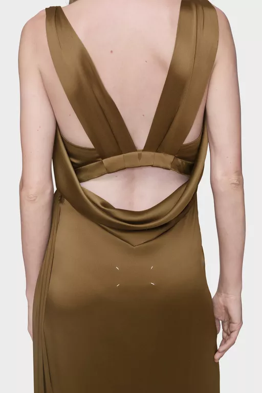 Silk satin maxi dress - Maxi Dress