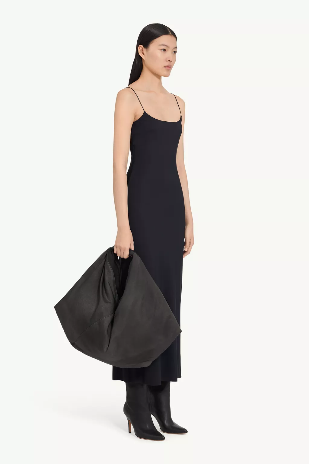 Black Slip dress | MM6 Official