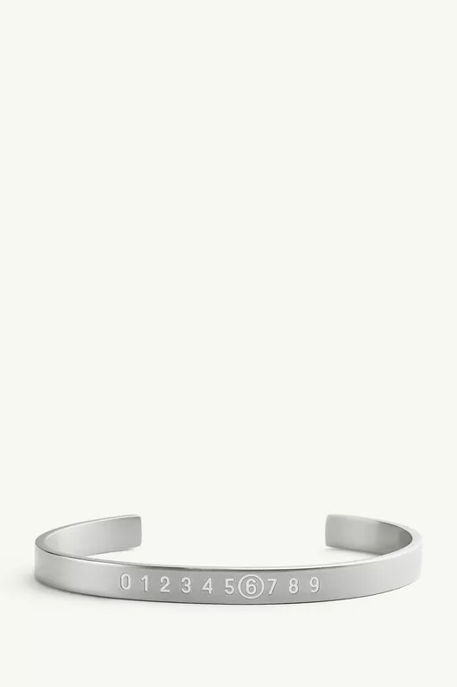 Numeric bracelet cuff