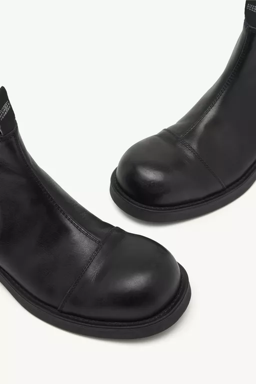 Leather Biker Chelsea boots - Ankle Boots