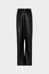 Black - Leather Trousers