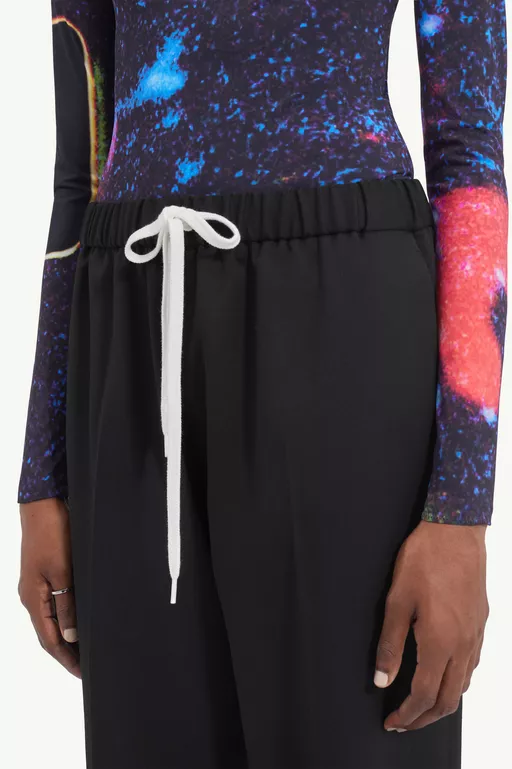 Drawstring tailored trousers - Pants