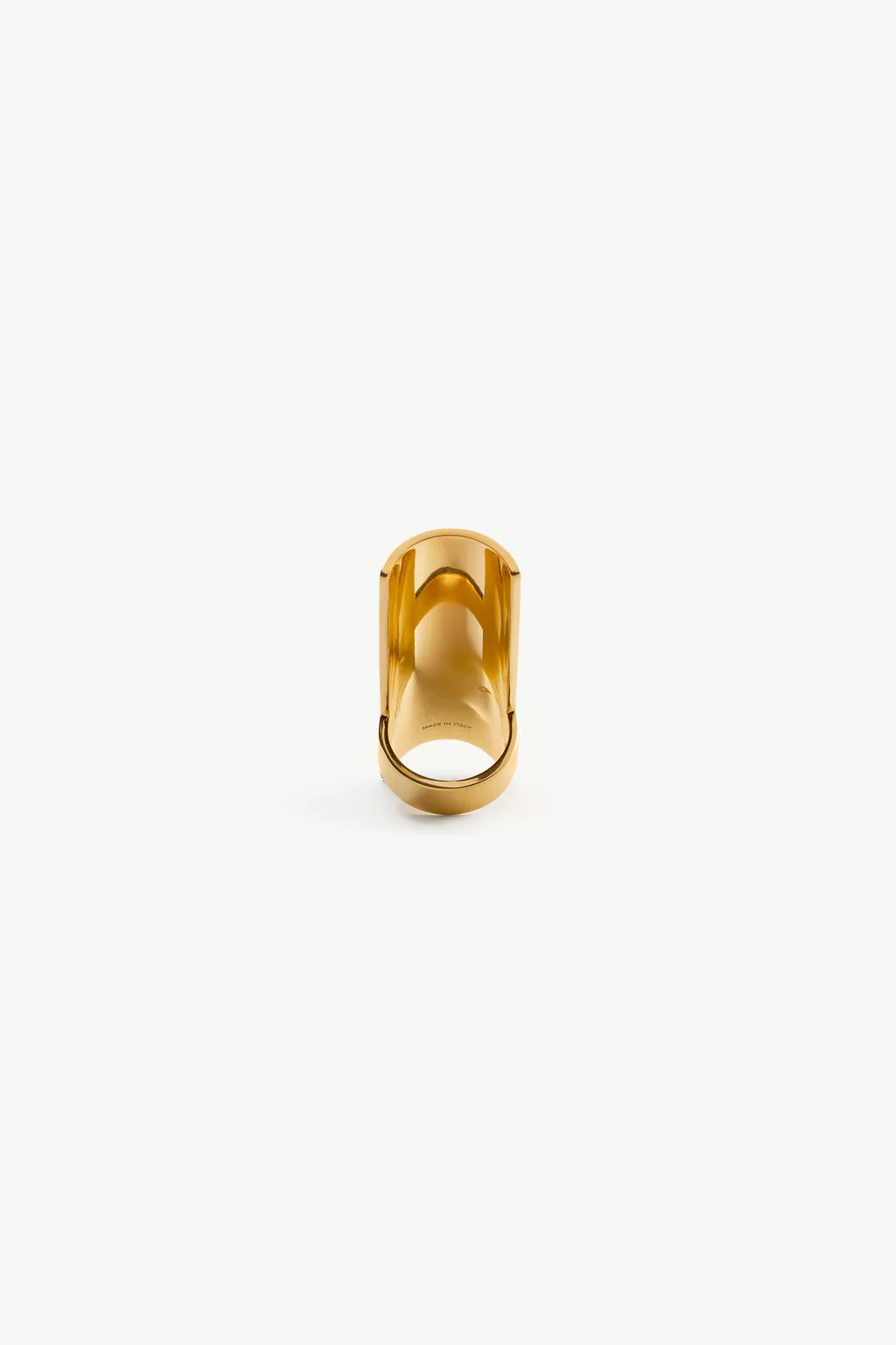 Yellow Wide numeric ring | MM6 Official