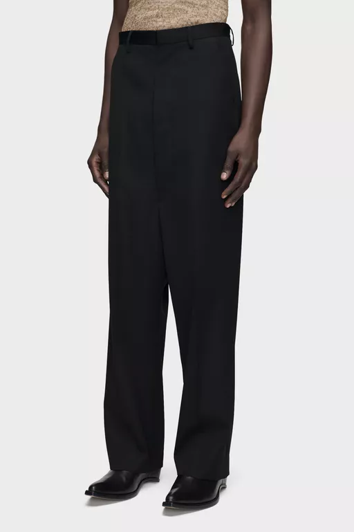 Pantalon en laine Dropped-Rise - Pantalons